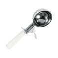 thumbnail image 4 of Ice Partners Stainless Steel, Ice Spoon with an Ice Cream Scoop with Release Lever Colored Non slip Handle for Desserts At Home and in the Catering Trade, 4 of 7