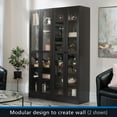 thumbnail image 4 of Mainstays Glass Storage Bookcase, 4 of 9