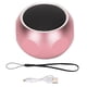 thumbnail image 1 of Mini altavoz portátil Bluetooth lindo pequeño altavoz inalámbrico con cordón para ducha bicicleta coche viaje rosa, 1 of 5