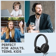Over-Ear Headphones Wired, USB C Wired Headphones with Microphone, Volume Control, HD Stereo Sound, Foldable Type C Headset for Relaxing, Gaming, Travel