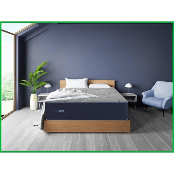 California King Restonic TempaGel Mattress - Dual Cooling Memory Foam with Marvelous Middle Support