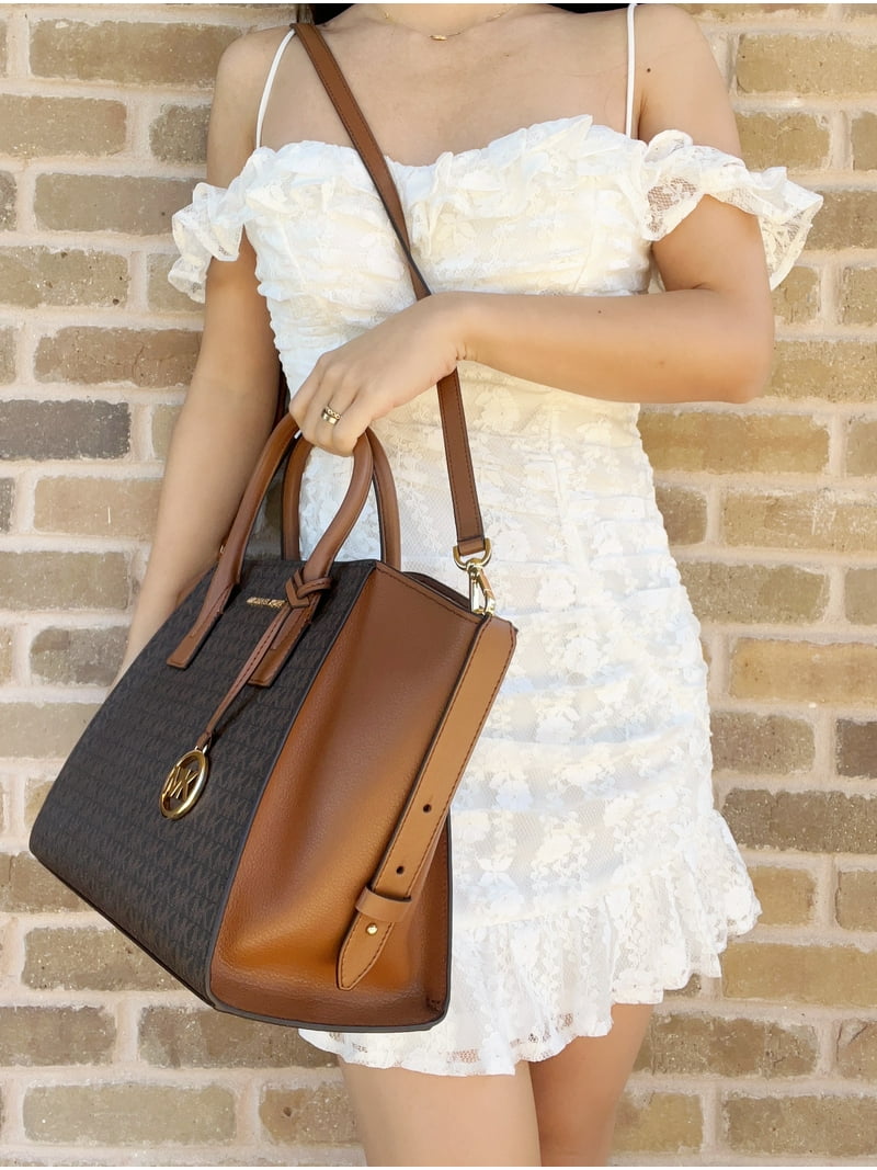 Michael Kors Avril Large Top Zip Handbag: Satchel Shoulder Bag