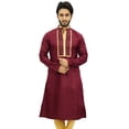 thumbnail image 2 of Atasi Chemise Tunique Décontractée en Coton Col Mandarin pour Hommes - TG, 2 of 7