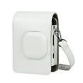 thumbnail image 1 of Shengyu Retro Style PU Leather Travel Case Protector Replacement for Mini Liplay Camera with Shoulder Strap,White, 1 of 9