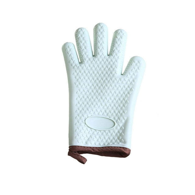One on One,One Baking Gloves Kitchen Insulation Gloves Left and Right Hand Use Withstand High Temperature Soft Can Be Used for A Long and Easy to Clean,Kitchen Gloves for Cooking