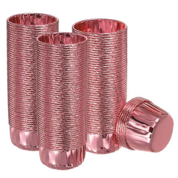Tazas de papel aluminio Unique Bargains 150uds Estándar para magdalenas