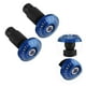 thumbnail image 5 of Tapas de enchufe deslizantes para manillar de motocicleta, 22mm, 7/8 pulgadas, para carreras, ATV, todoterreno, color azul, 5 of 8
