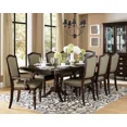 thumbnail image 1 of Traditional Dining Set 9pc Extendable Table 2 Arm Chairs 6 Side Chairs Classic Dark Cherry Finish Wooden Furniture, 1 of 7