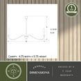 thumbnail image 6 of Annabelle 6 Light Black Farmhouse Candelabra Chandelier, 6 of 13