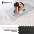 thumbnail image 2 of Tapete de Ejercicio - Mat de ejercicio - 18 Piezas de 30x30 cm - Ideal para Gimnasio y Ejercicio en Casa - Protección para el Suelo - Material Antideslizante y Duradero - Fácil de Limpiar y Montar, 2 of 9