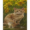 thumbnail image 2 of Cuadros Decorativos Juego de pintura al óleo acrílica de gatos por númerosdibujo en lienzoimágenes para colorear DIY Ehuebsd embutido en tela, 2 of 9