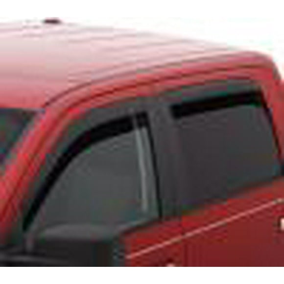 AVS 02-08 Dodge RAM 1500 Quad Cab Ventvisor Low Profile Deflectors 4pc - Smoke