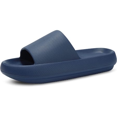 

Cloud Slides for Women Men Pillow Slippers Non-Slip Bathroom Shower Sandals Soft Thick Sole Indoor and Outdoor Slides
