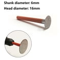 thumbnail image 1 of Grinding Head Mounted Points 8-30mm Cutter Head Stone Jade Carving Tools 6x16, 1 of 6