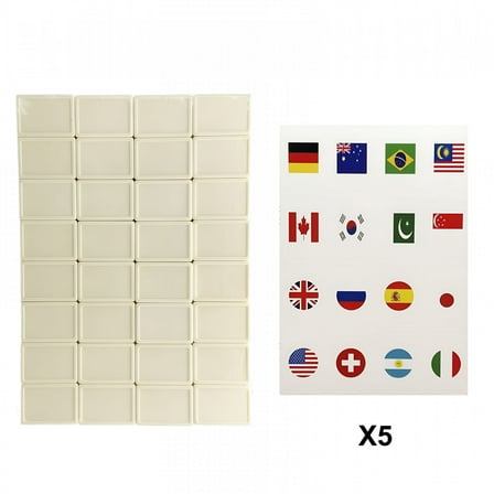 BESTSKY 65 Tiles Seaside Escape Game Block