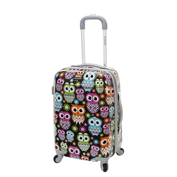 Rockland JR B02-OWL Owl Valise Cabine Imprimée en Polycarbonate