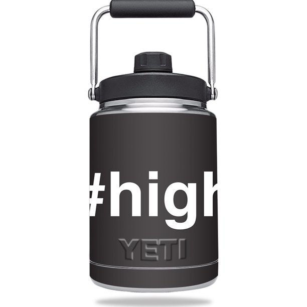 Hashtags Skin For Yeti Half Gallon Jug Protective, Durable, and