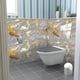 thumbnail image 5 of 10 piezas de azulejos con patrón de mármol dorado de estilo americano, pegatinas para pared artísticas impermeables para cocina, a prueba de aceite y salpicaduras, 5 of 5