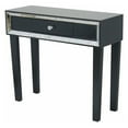 thumbnail image 2 of Heather Ann Avery Collection White Wood 1-Drawer Console Cabinet with Clear Mirror, 2 of 9