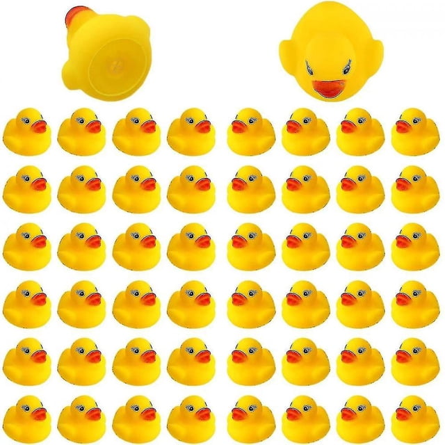 Juguetes de baño WEIHJMXG 50 piezas de patito de goma para niños