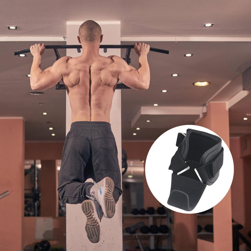 Oasiva Weight Lifting Hook Grip with Wrist Wrap Hand-Bar Wrist Strap Gym Fitness Hook