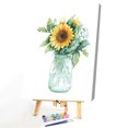 thumbnail image 2 of Wdftyju Cuadros de girasol pintados a mano, dibujo para colorear por Kit de números, decoración moderna para el hogar Wdftyju 3yu8pn6ts8hv2yd9, 2 of 9