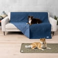 thumbnail image 2 of PetAmi Waterproof Couch Cover for Dogs, Non-Slip Leakproof Sofa Furniture Protector for Pet Cat, Machine Washable Bed Blanket for Car Seat, 52x82  Blue, 2 of 7