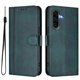thumbnail image 1 of For Samsung Galaxy A56 5G Cases Wallet Stand Retro Texture Leather Phone Cover with Lanyard - Grey, 1 of 5
