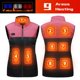 thumbnail image 2 of Chaleco autocalentable de 9 áreas, chaqueta térmica para hombre y mujer, chaqueta térmica con USB, ropa cálida para pescar en invierno, 2 of 5