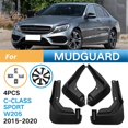 thumbnail image 5 of 4PCS Car Mudguard Mud Flaps Splash Mud Guard for W205 Sport C-Class 2015-2020 C180 C200 C300, 5 of 5