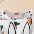 thumbnail image 5 of HCNTES Kid Toddler Girl Clothes Summer Toddler Girls Summer Outfits Short Sleeve T Shirts Tops and Shorts 2PCS Outfits Set(Sky Blue,9-12 Months), 5 of 9