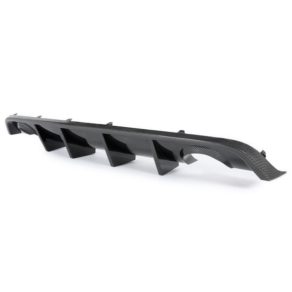 Rear Diffuser Carbon Fiber Valance V2 Style For Dodge Charger SRT8 2012-2014 13