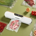 thumbnail image 3 of VAVSEA Vacuum Sealer, 62Kpa Food Sealer Machines with 4 Modes, Dry/Draw/Seal/Vac and 10Pcs Bags Starter Kit for Dry & Moist Food Storage Sous Vide for Kitchen, 3 of 10