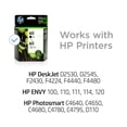 thumbnail image 6 of HP Monochrome, Tri-Color Printer Cartridge Combo Pack with Printing consumables, Black, tri-color, N9H63FN#140, 1 Count, 1 Pack Approximate 200 Pages, 6 of 10