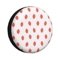 thumbnail image 1 of Fotbe Strawberry Funda de Llanta de Repuesto con Estampado, Engrosada, Ajuste Universal para Jeep, Remolque, RV, SUV, Camión-15 inch, 1 of 6