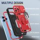 thumbnail image 3 of Estuche para iPhone 13 Pro Max Estuche con soporte con cubierta deslizante para cámara y soporte Estuche protector resistente a prueba de golpes de grado militar con soporte magnético para, 3 of 7