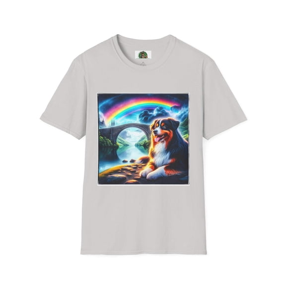 Australian Shepherd Rainbow Bridge And Lake