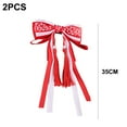 thumbnail image 2 of 2pcs Bows Hair Clips Chinese Ribbon Hanfu Hair Accessories for Teens, 2 of 5