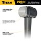 thumbnail image 4 of Martillo perforador Titan Pro-X 63013 1,36 kg x 30 cm, 4 of 8