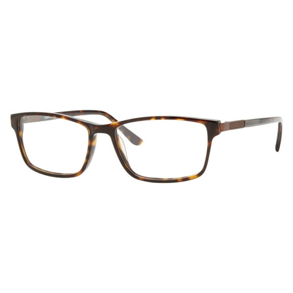 Claiborne 319 Full Rim Rectangular Dark Havana Eyeglasses