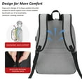 thumbnail image 5 of MAXTOP Ergonomic Multipurpose Durable Polyester 16 inch Laptop Bag with USB Charging Port, Gray, 5 of 6