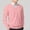Pink, variant on Sweaters for Men Men's Winter Casual Fashion Solid Color Sweaters Texture Long Sleeved V Neck Pullovere Sweaters Lightweight Knit Sweaters