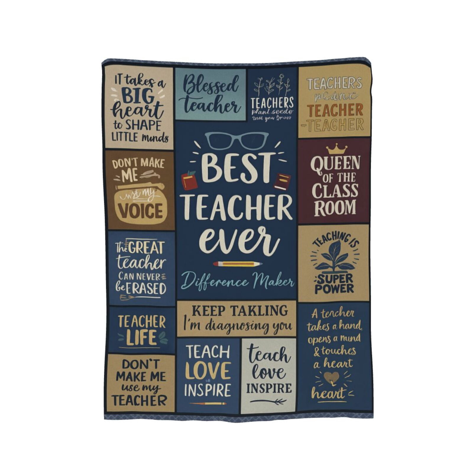 Teacher Gifts for Women, Teacher Appreciation Gifts, Best Gift for Teachers Woman from Student, Teachers Retirement Birthday Gift for Woman, Thank You Present 50x40