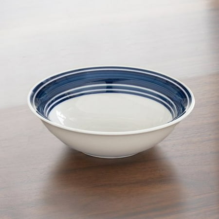 Mainstays 6-1/4" Multi Blue Banded Bowl