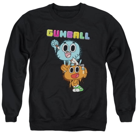 Amazing World Of Gumball - Gumball Spray - Crewneck Sweatshirt - X-Large
