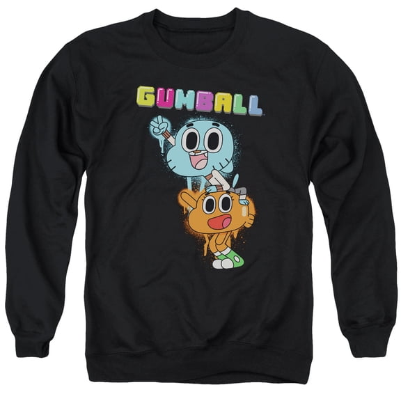 Amazing World Of Gumball - Gumball Spray - Crewneck Sweatshirt - X-Large
