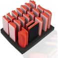 thumbnail image 3 of 20pc Hand Sanding Block Set - Hook and Loop Interchangeable Assorted Shapes, 3 of 7