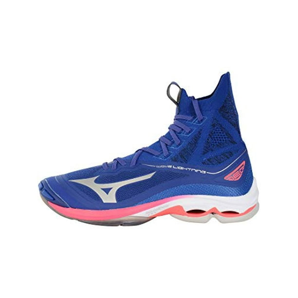 functie riem Bukken Mizuno] Volleyball Shoes Wave Lightning NEO Blue x Silver x Pink 23 cm 2E -  Walmart.com