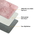 thumbnail image 7 of Sonive 4R Feet Fluffy Shaggy Area Rug, Washable Rug Modern Soft Large Neutral Non-Slip for Bedroom Dining Living Room, Pink, 7 of 7