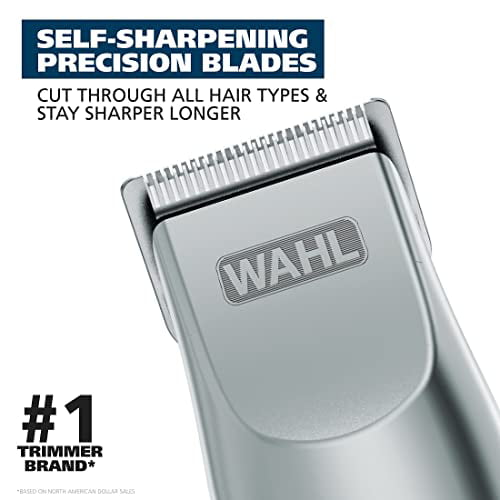 Boos Discriminatie Immuniseren Wahl Groomsman Battery Operated Beard Trimming kit for Beard and Mustache  Trimming and Light Detailing and Body Grooming â€“ Model 9906-717V -  Walmart.com